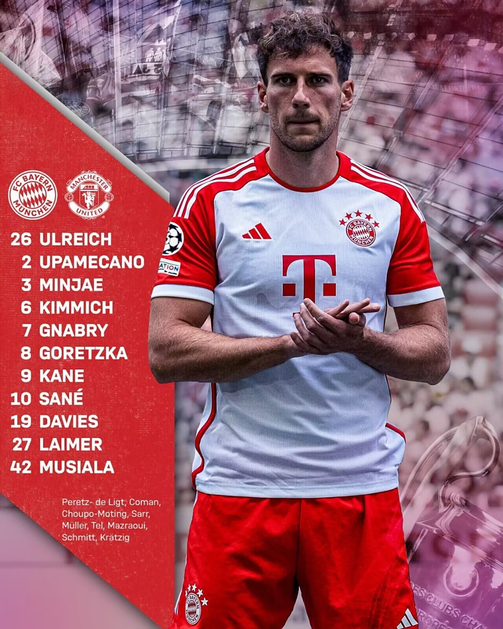 关于拜仁慕尼黑客场战胜曼联，小组出线前景一片光明的信息