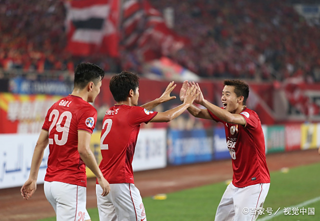 恒大客场1-1战平浦和